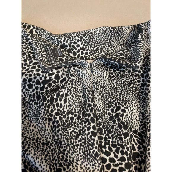 Women’s JH Jessica Howard Leopard Print Lose Sleeve Dress With Belt Size 10 - Picture 8 of 8